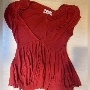 Urban Outfitters - v neck boho top